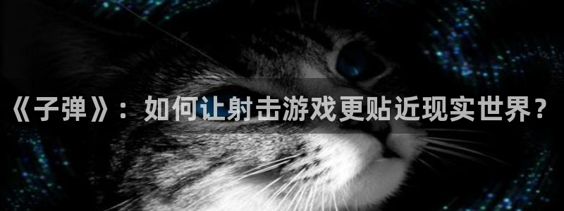 赢咖娱乐app下载|下载地址：《子弹》：如何让射击游戏更贴近