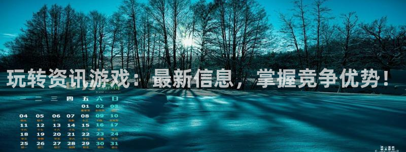 赢咖娱乐代理登陆：玩转资讯游戏：最新信息，掌握竞争优势！