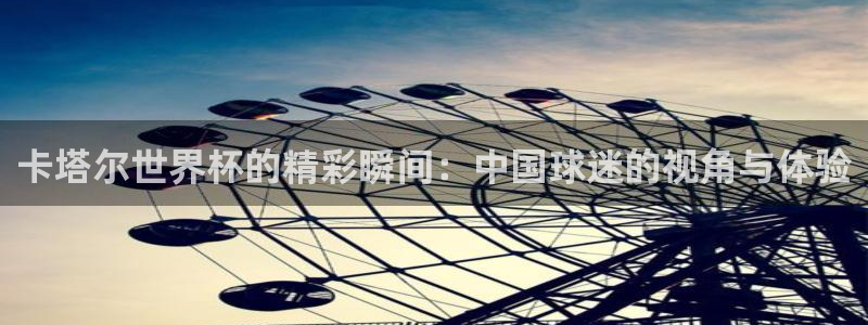 857体育直播解说：卡塔尔世界杯的精彩瞬间：中国球迷的视角与体验